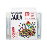 Маркеры акварельные 12цв Aqua Pro Candy Set, к/к, Sketchmarker