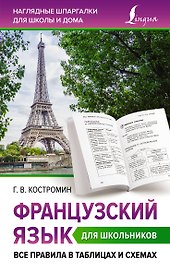 Французский язык для школьников. Все правила в таблицах и схемах