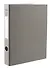 Папка 2кольца А4 серая, ПВХ, Schiller - 2