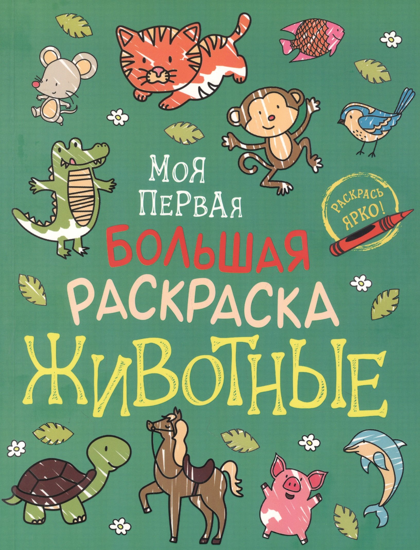 

Животные. Моя первая большая раскраска