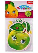 Игровой набор, Мягкие пазлы Фрукты 3404