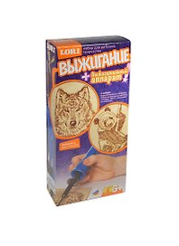 Набор для творчества LORI Набор для выжигания №4 (Волк, Панда) Эпв-005