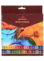 Карандаши цветные "VISTA-ARTISTA" 48цв  Fine, к/к, ВКФ