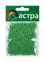 Набор д/творчества АСТРА Бисер 11/0 20гр 47 св.зеленый/непрозрачный