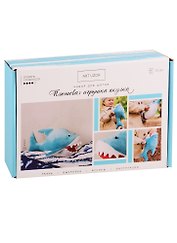 Мягкая игрушка Акулка, набор для шитья  15,6 × 22,4 × 5,2 см   4519508