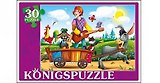 Пазл, Konigspuzzle 30эл.Бременские Музыканты Пк30-5755