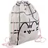 Мешок для сменной обуви "Pusheen" плотн.водостойк.материал - 1