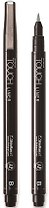 Ручка капиллярная TOUCH Liner Brush серый холодный, наконечник кисть, TOUCH