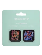 3D стикеры Япония неон (2 шт)