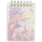 Блокнот в линейку «Sakura», 80 листов, А7 - 2