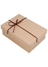 Коробка подарочная "Крафт" 14,5*20,5*7 картон
