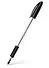 Ручка шариковая Erich Krause, U-109 Classic Stick&Grip, Ultra Glide Technology, черная 1 мм - 0