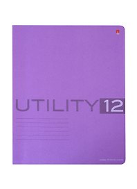 Тетрадь в клетку Альт «Utility» в ассортименте, 12 листов