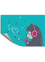 Клеенка для уроков труда "Ежик", 50 х 70 см