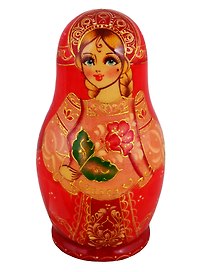 Матрешка 5 предм. расписная авторская №37, арт. С-238 (358)