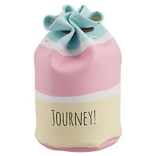 Кошелек-торба Цветные полоски Journey(PU)(8х13)(ПВХ бокс)
