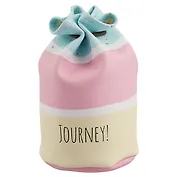 Кошелек-торба Цветные полоски Journey(PU)(8х13)(ПВХ бокс)