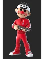 Фигурка коллекционная по мотивам фильма «Майор Гром» Главарь (пластик) (13х8) (коробка)