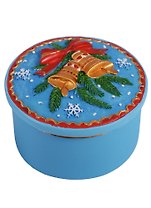 Шкатулка декоративная Волшебные колокольчики (7,5x7,5x5)
