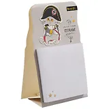 Блок бумаги 70*70мм самоклеящийся "Басик"