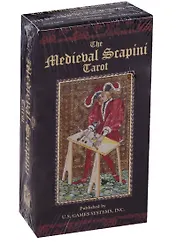 Таро Аввалон, Medieval Scapini Tarot Средневековое Таро Скарпини (карты+инструкция на англ. яз.) (коробка) (ПИ)