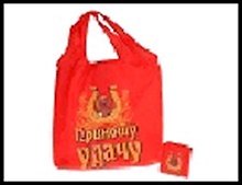 сумка складная "Приношу удачу" 40*35см текстиль 491541