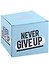 Кружка Never give up (керамика) (900мл) (12-06820-NG707) - 1