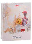 Тетрадь на кольцах «Beautiful» 160 листов в клетку, А5, сменный блок - Hatber - 0