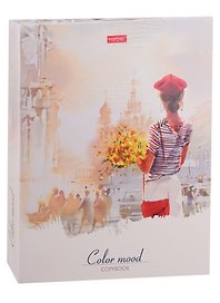 Тетрадь на кольцах «Beautiful» 160 листов в клетку, А5, сменный блок - Hatber