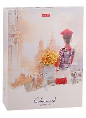 Тетрадь на кольцах в клетку Hatber, Beautiful, 160 листов