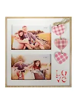 Фоторамка Любовь для 2-х фото (26х28см) (MDF) (138530)