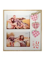Фоторамка Любовь для 2-х фото (26х28см) (MDF) (138530)