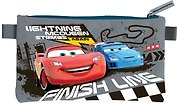 Пенал-косметичка "Сars" 11,5*22см, серый, Disney
