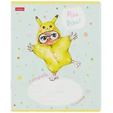 Тетрадь в клетку Hatber, "Кигуруми", 12 листов, в ассортименте