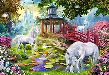 Пазл Castorland "Единороги - лето", 68*47см, 1500 элементов