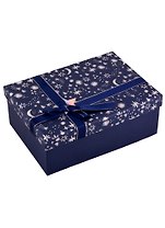 Коробка подарочная "Звездная ночь" 19*12.5*8см. картон