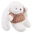Мягкая игрушка Зайка белый в свитере (20см) (14-0753-202505-T23) - 2