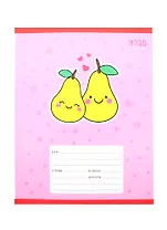 Тетрадь в линейку Listoff, "Сочный микс", 12 листов, в ассортименте