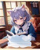 Тетрадь в линейку Listoff «Милашки и книжки» в ассортименте, 24 листа - 0