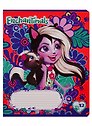 Тетрадь в клетку Enchantimals, 12 листов, в ассортименте