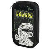Пенал 2 отделения "RAWR" 19*11 см
