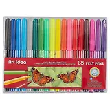 Фломастеры Art idea, 18 цветов