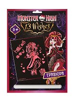 Набор д/детского творчества Centrum Гравюра Monster High Дракула с эффектом розовый металлик 85910""