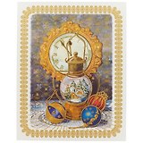 Новогоднее оконное украшение «Новогодняя лампа», 30 х 38 см