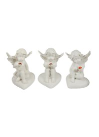 Фигурка декоративная Ангел (10х5,5х10,5) (32074) (3 вида)