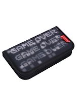 Пенал 1отд. "Game Over" с наполнением, 110*205*25, полиэстер, ErichKrause
