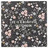 Скетчбук «Camilla», 40 листов, 17 х 17 см