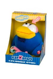 Сувенир, Игрушка, Смешарики, Кар-Карыч, с компасом, звуковая