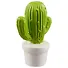 Копилка Кактус в белом горшке (керамика) (20х12) - 1