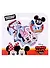 Набор виниловых наклеек "Микки и Минни" - 0